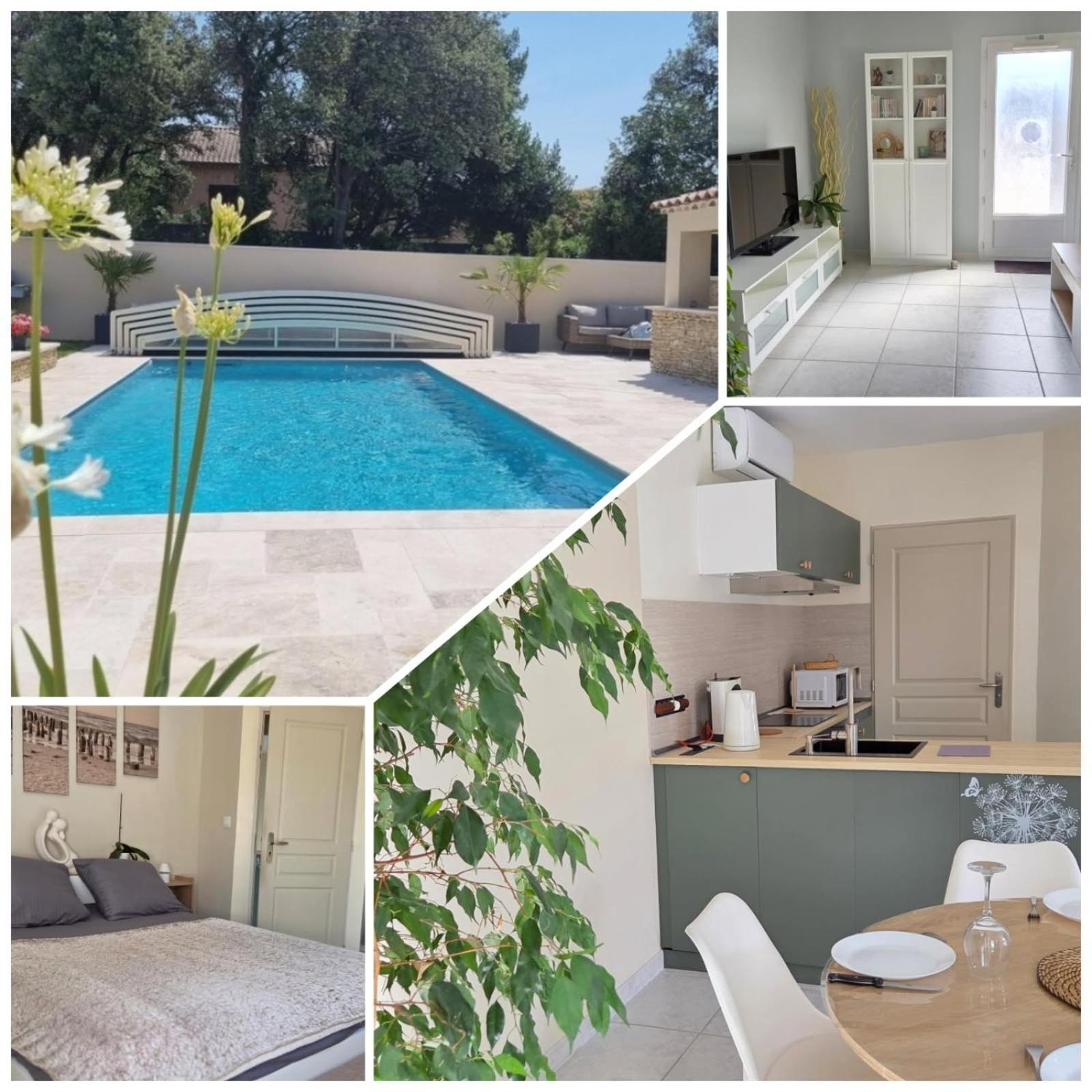 Appart Au Calme Avec Acces A La Piscine Partagee De 18H30 A 21H00 Uniquement Holiday home Orange (Vaucluse)